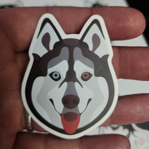 ♠️10/$10♠️ Cute Husky Stickers - Picture 3 of 6